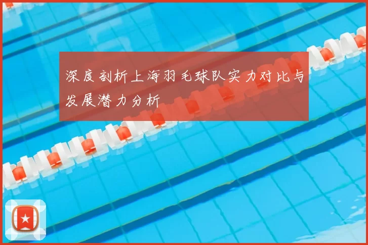 深度剖析上海羽毛球队实力对比与发展潜力分析
