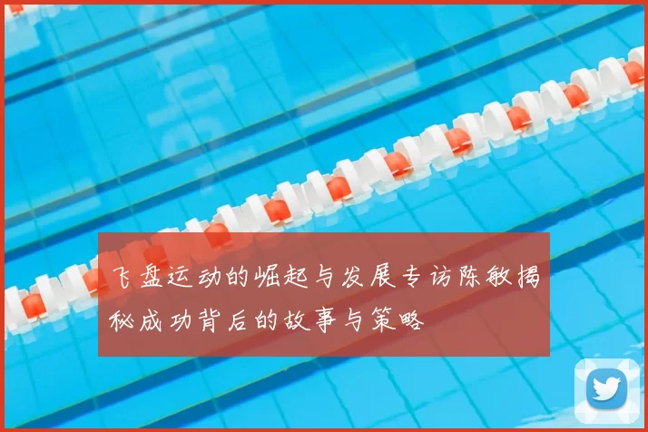 飞盘运动的崛起与发展专访陈敏揭秘成功背后的故事与策略