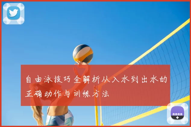 自由泳技巧全解析从入水到出水的正确动作与训练方法