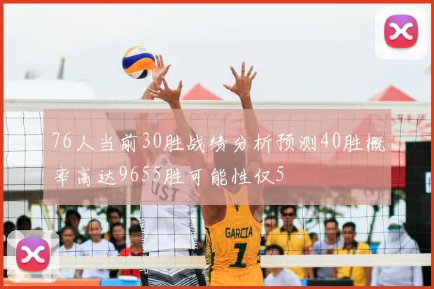 76人当前30胜战绩分析预测40胜概率高达9655胜可能性仅5