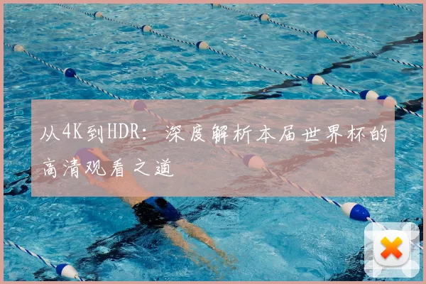 从4K到HDR：深度解析本届世界杯的高清观看之道